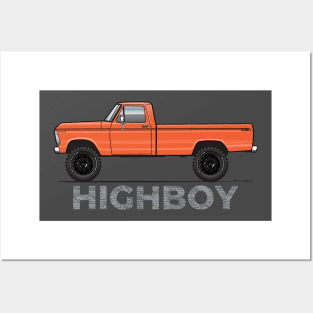 Highboy Orange Posters and Art